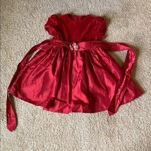 American Girl doll matching dress